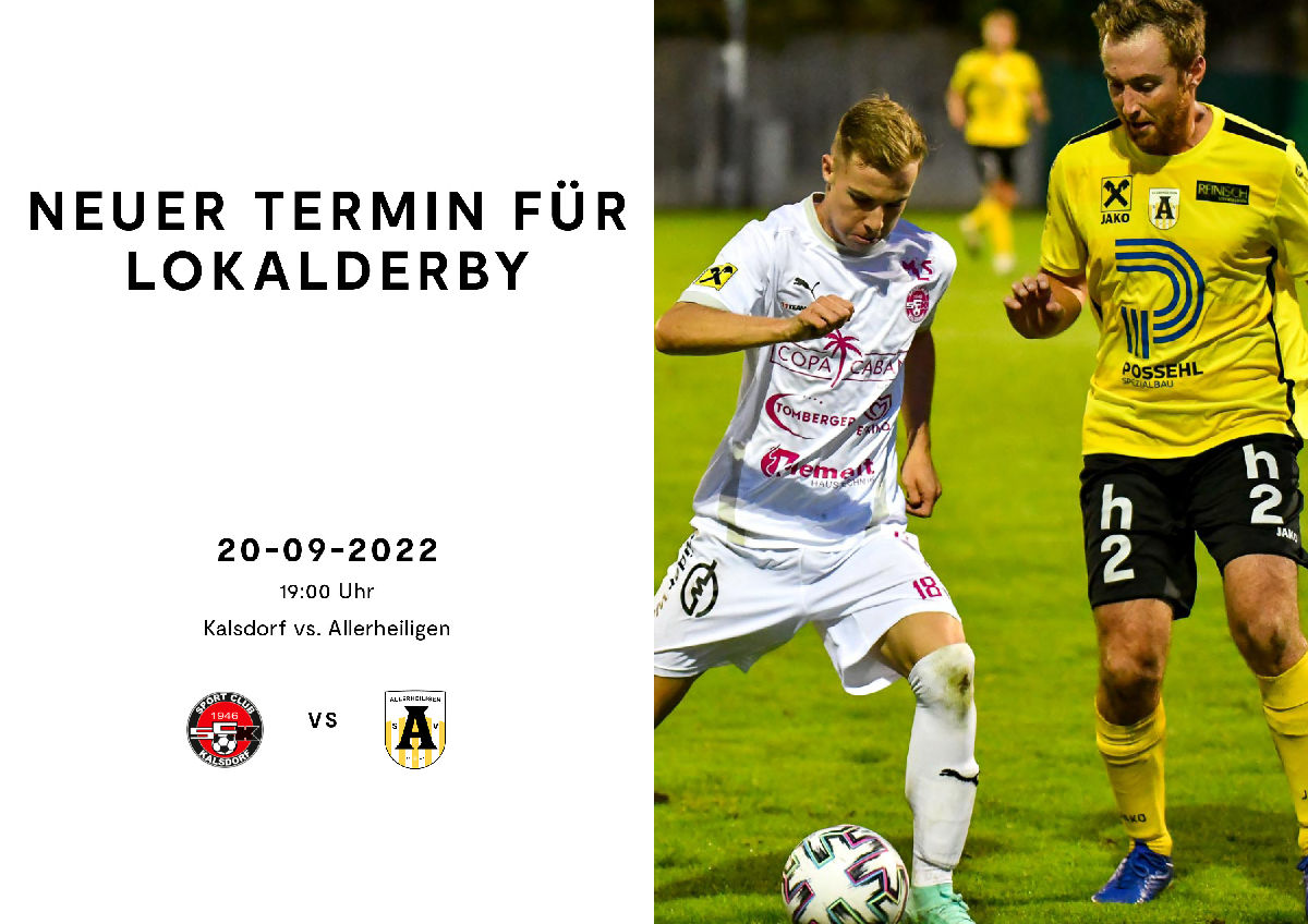 Wetterbedingte Absage für Lokalderby