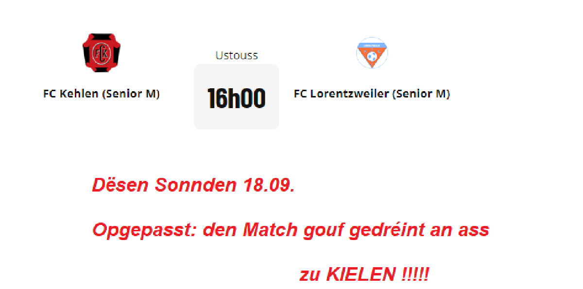 Kielen vs Luerenzweiler 