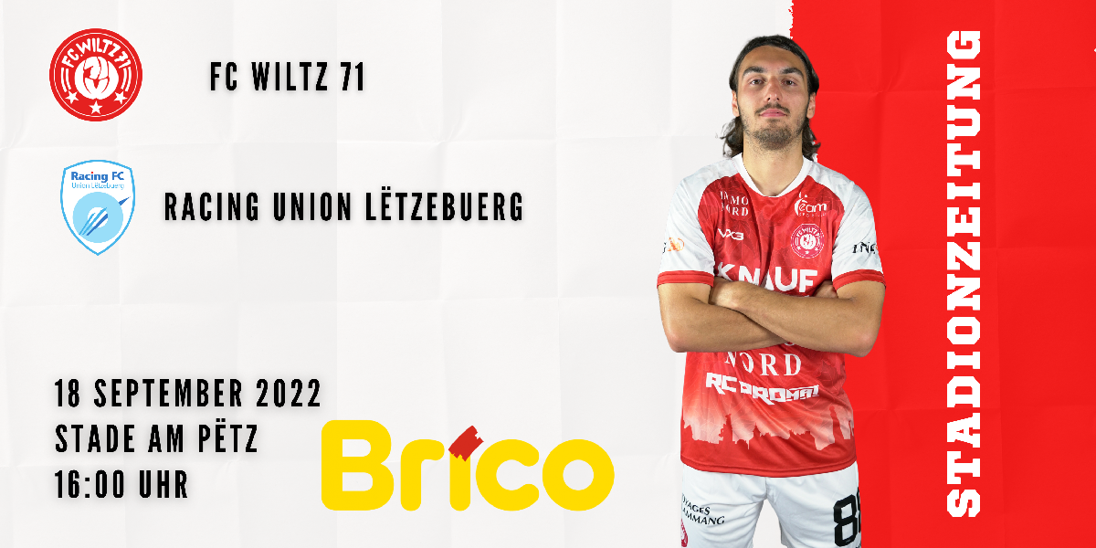 Stadionzeitung vs. Racing Union Lëtzebuerg