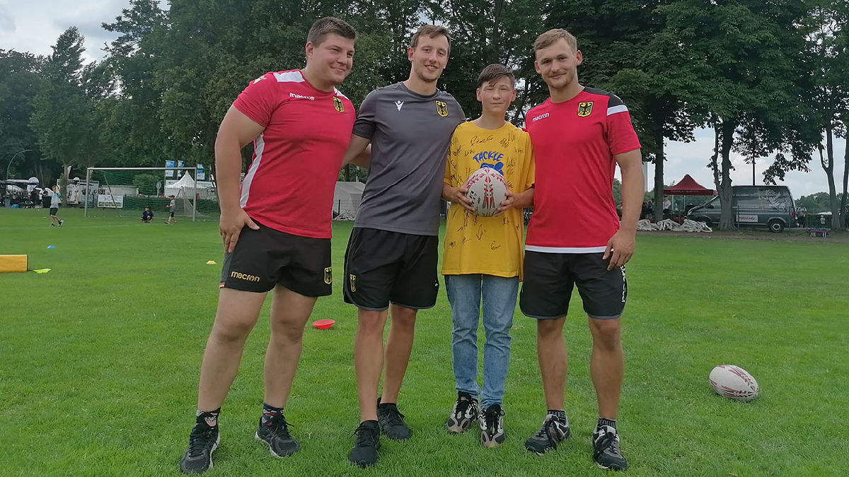 Spenden der Rugby-Community haben ukrainischen Kindern geholfen