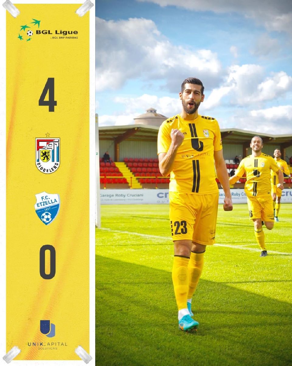 F91 Diddeleng - Etzella Ettelbruck 4-0 (2-0) F91 Diddeleng - Etzella Ettelbruck 4-0 (2-0)