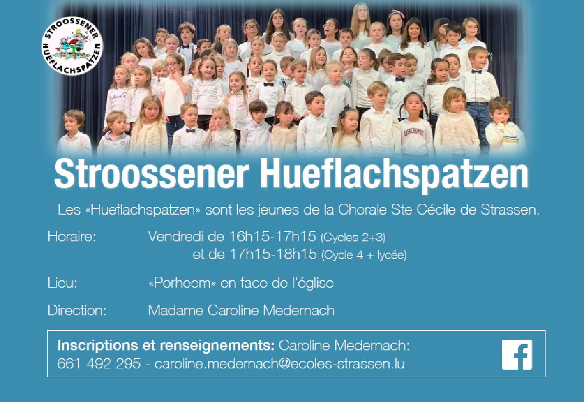 Stroossener Hueflachspatzen - Rentrée 2022/23