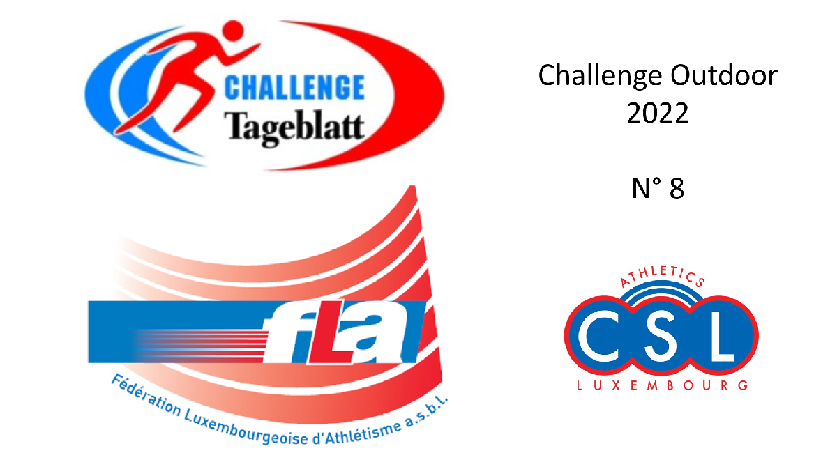 Résultats Challenge Tageblatt 8, CSL, Luxembourg