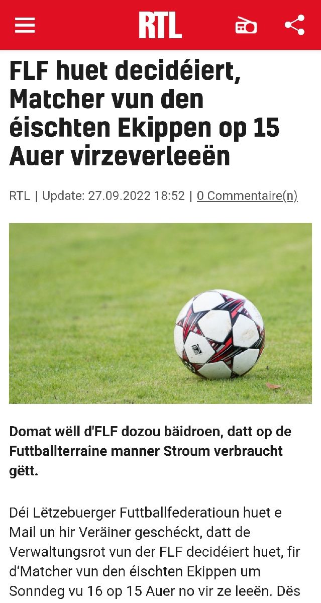 Ab 09. Oktober: Upaff 15h00