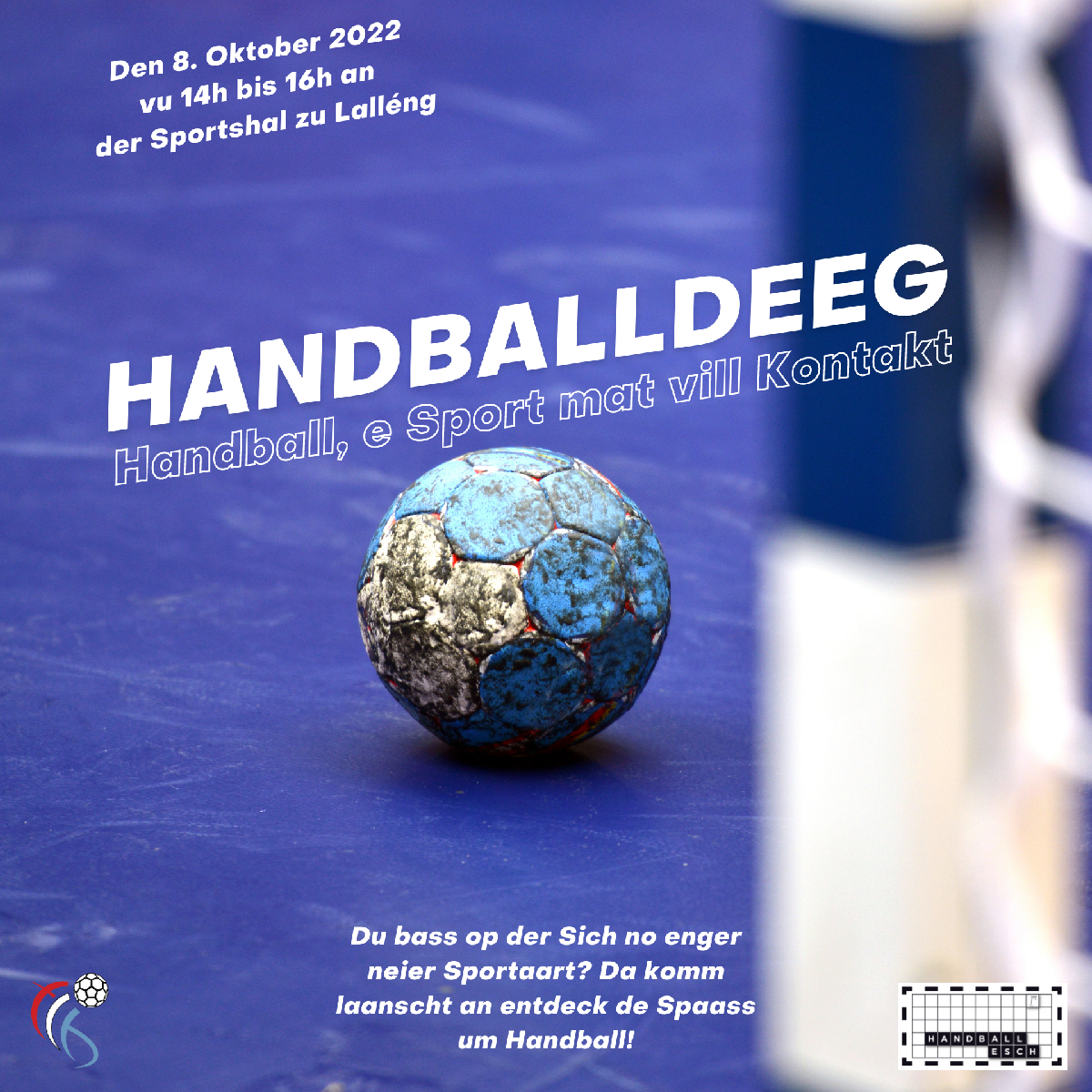 HANDBALLDEEG 08.10.2022 - 14-16h00