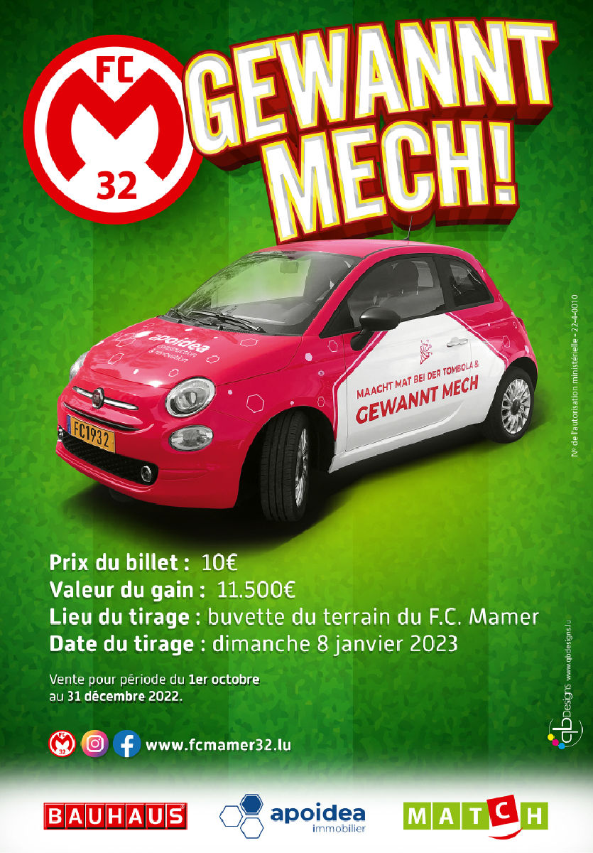 Lotterie du FC Mamer !