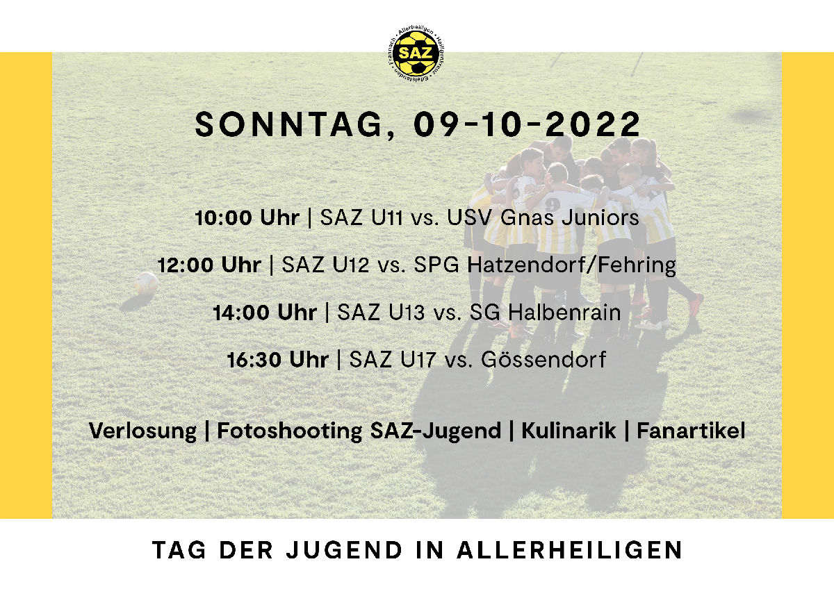 Großes Fest für die SAZ Jugend