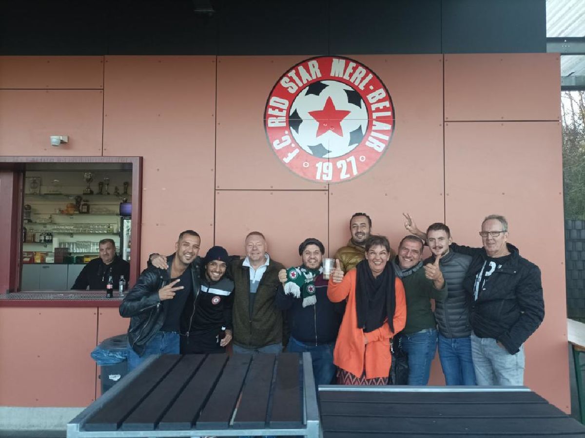Red Star FC en visite au FC Red Star Merl-Belair