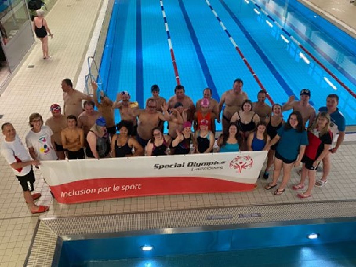 Special Olympics Luxembourg Schwëmmer vun Colmer Berg