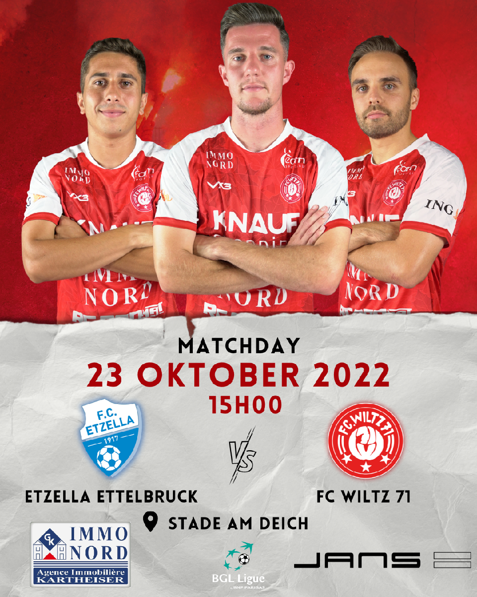 Etzella Ettelbruck vs. FC Wiltz 71