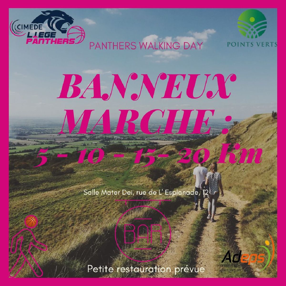 Le Dimanche 6 novembre 2022 . La traditionelle marche Panthers