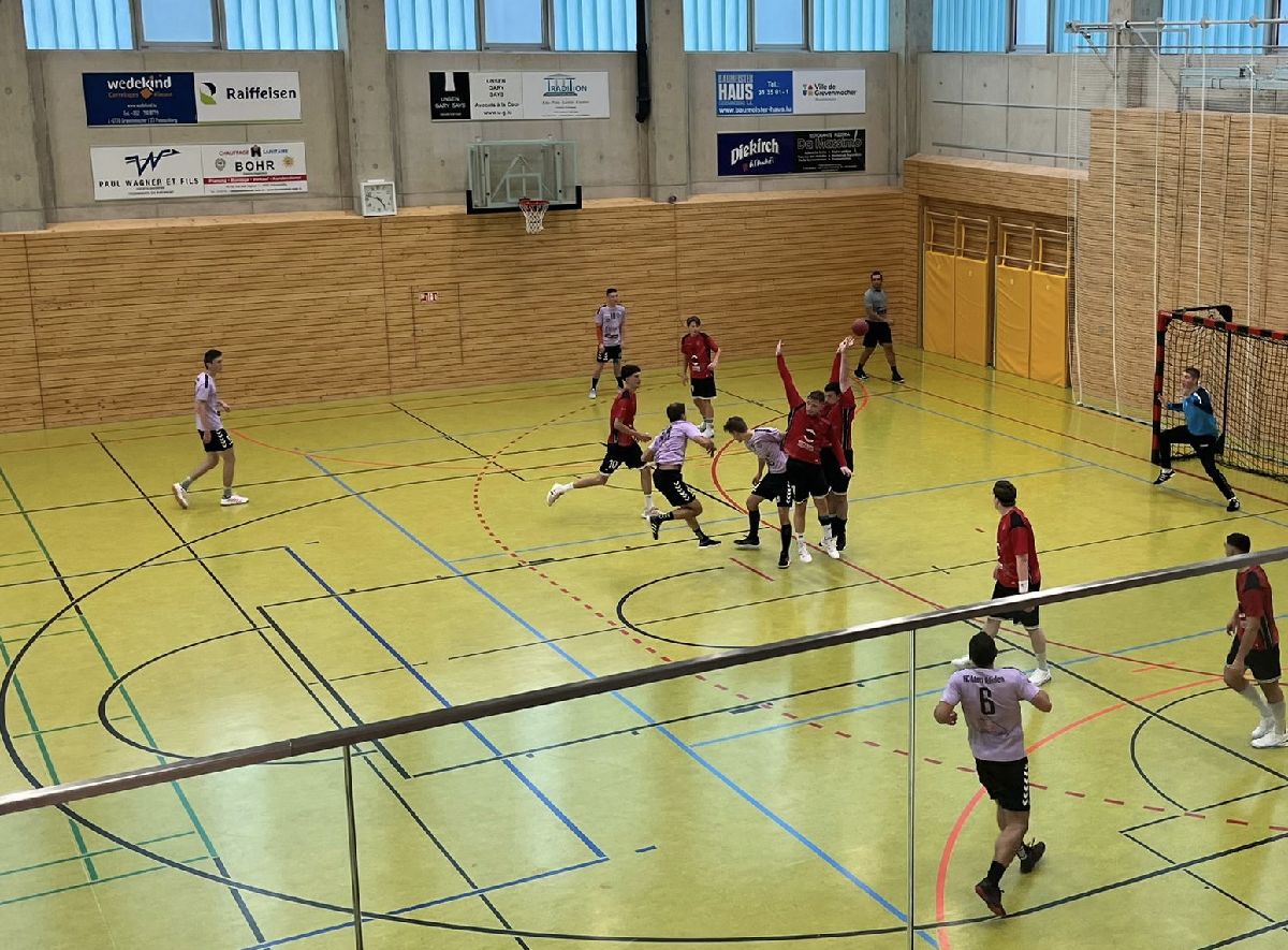 Anzuch an d'1/4 Finall vun der Coupe de Luxembourg bei eisen Hären Anzuch an d'1/4 Finall vun der Coupe de Luxembourg bei eisen Hären