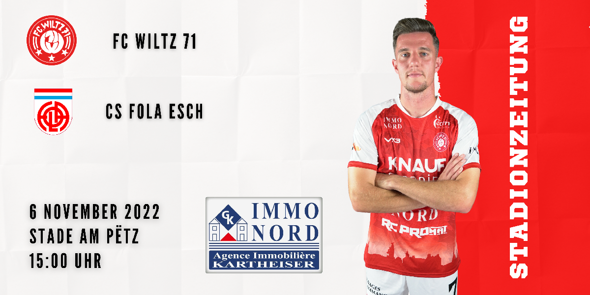 Stadionzeitung vs. Fola Esch