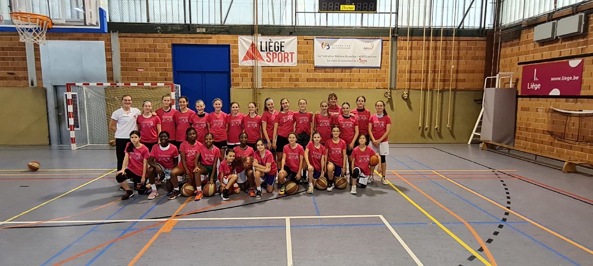 Belle réussite du stage 100% féminin organisé par Liège Sport