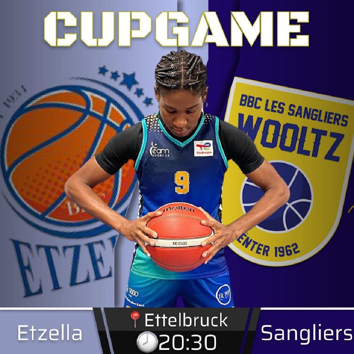 CupGame vs Ettelbruck