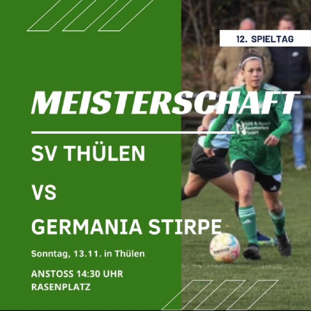 SV Germania Stirpe kommt zum Thülener Scheid