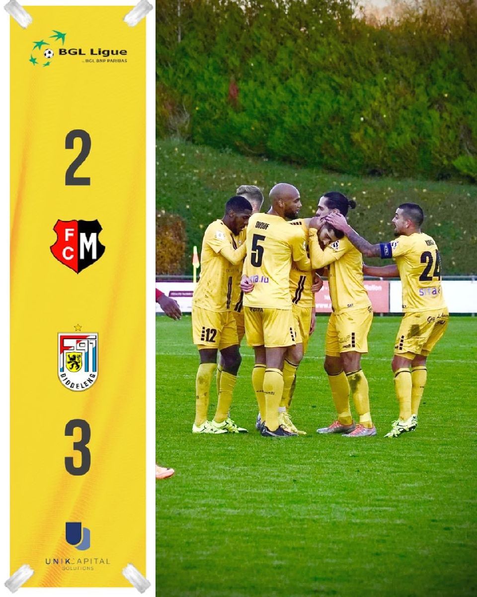 FC Monnerech - F91 Diddeleng 2-3 (1-1)