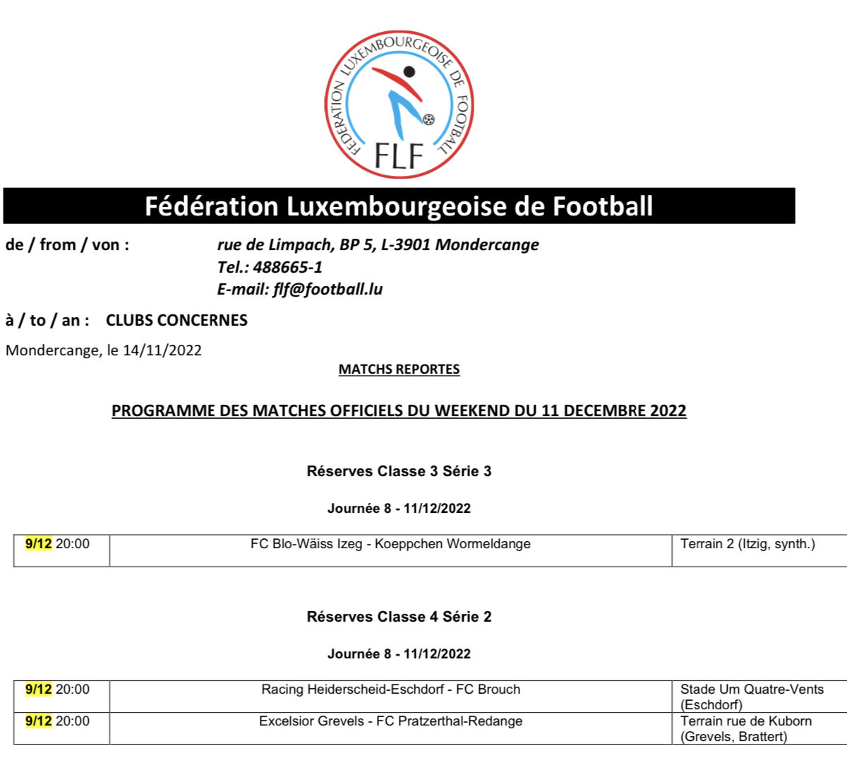 Nei Usetzung vir Gréiwels II vs FCPR II