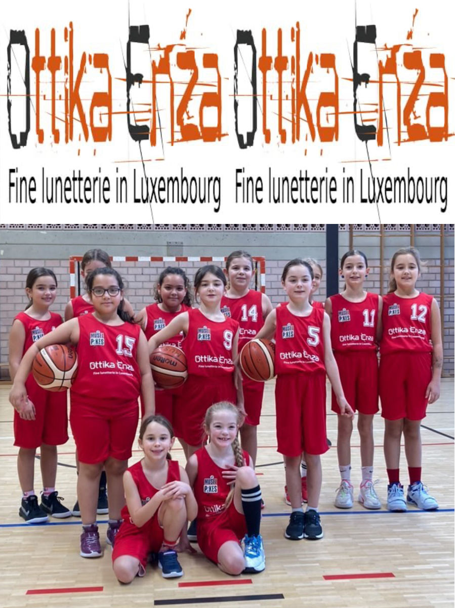 Pré Poussines- Nei Uniformen gesponsort vun OTTIKA ENZA Pré Poussines- Nei Uniformen gesponsort vun OTTIKA ENZA