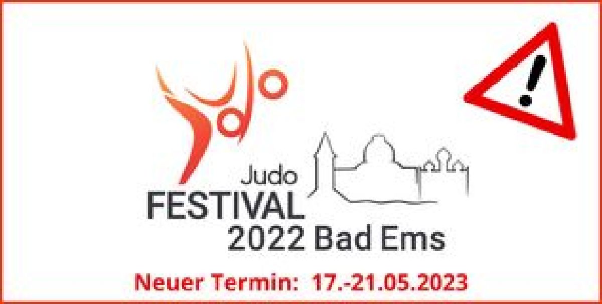 Save the Date: Judo Festival in Bad Ems im Mai 2023 Save the Date: Judo Festival in Bad Ems im Mai 2023