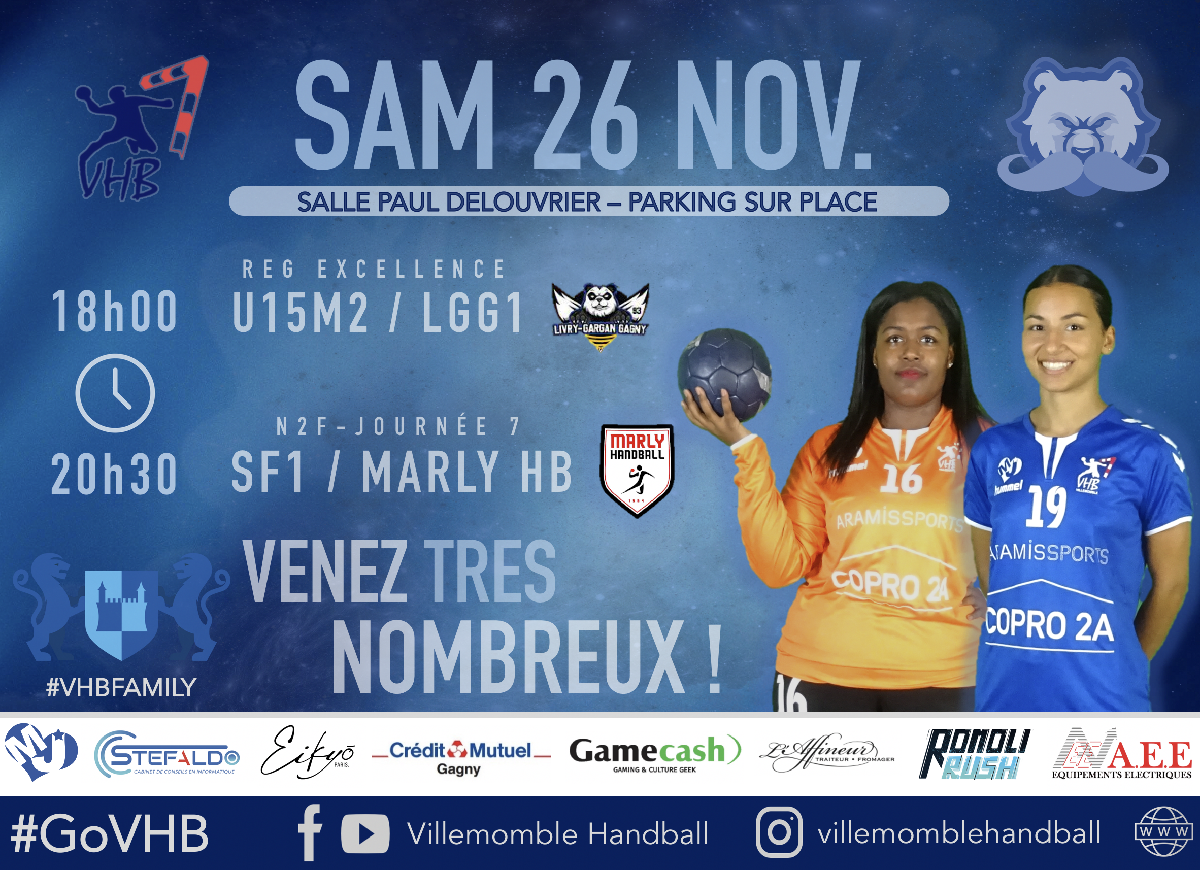 MATCHDAY 26/27 NOVEMBRE