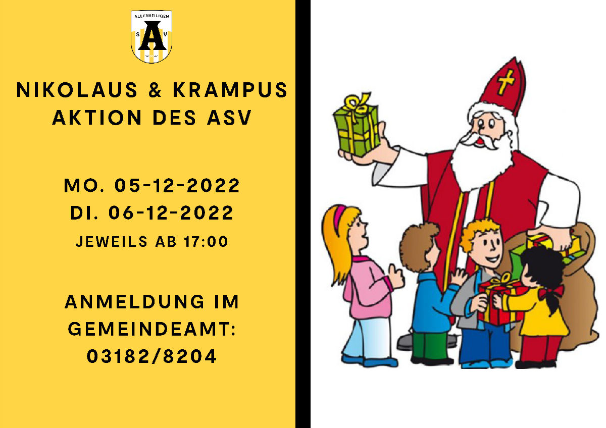 Nikolaus & Krampus gehen von Haus zu Haus Nikolaus & Krampus gehen von Haus zu Haus