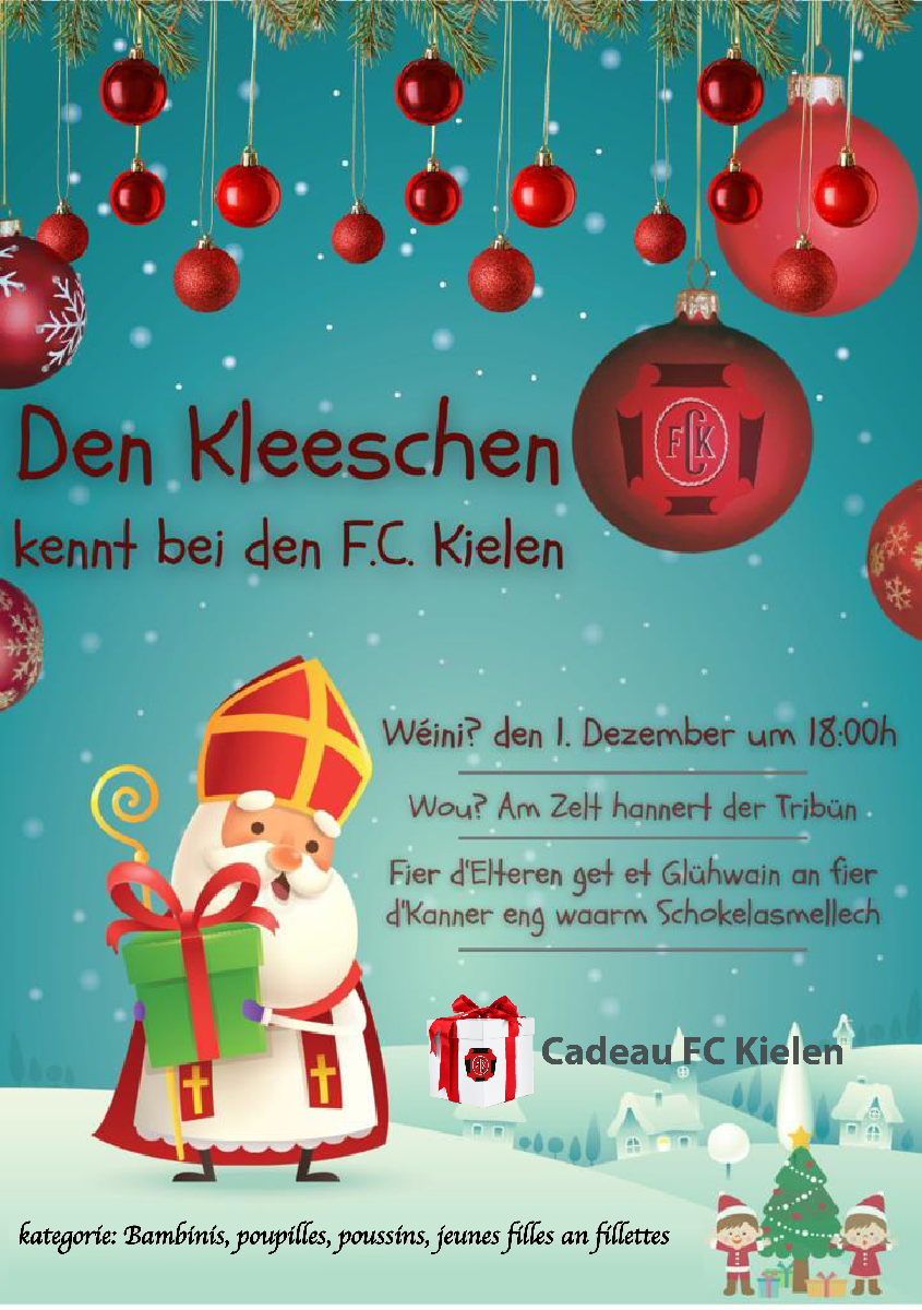 De Kleeschen kennt bei den FC Kielen