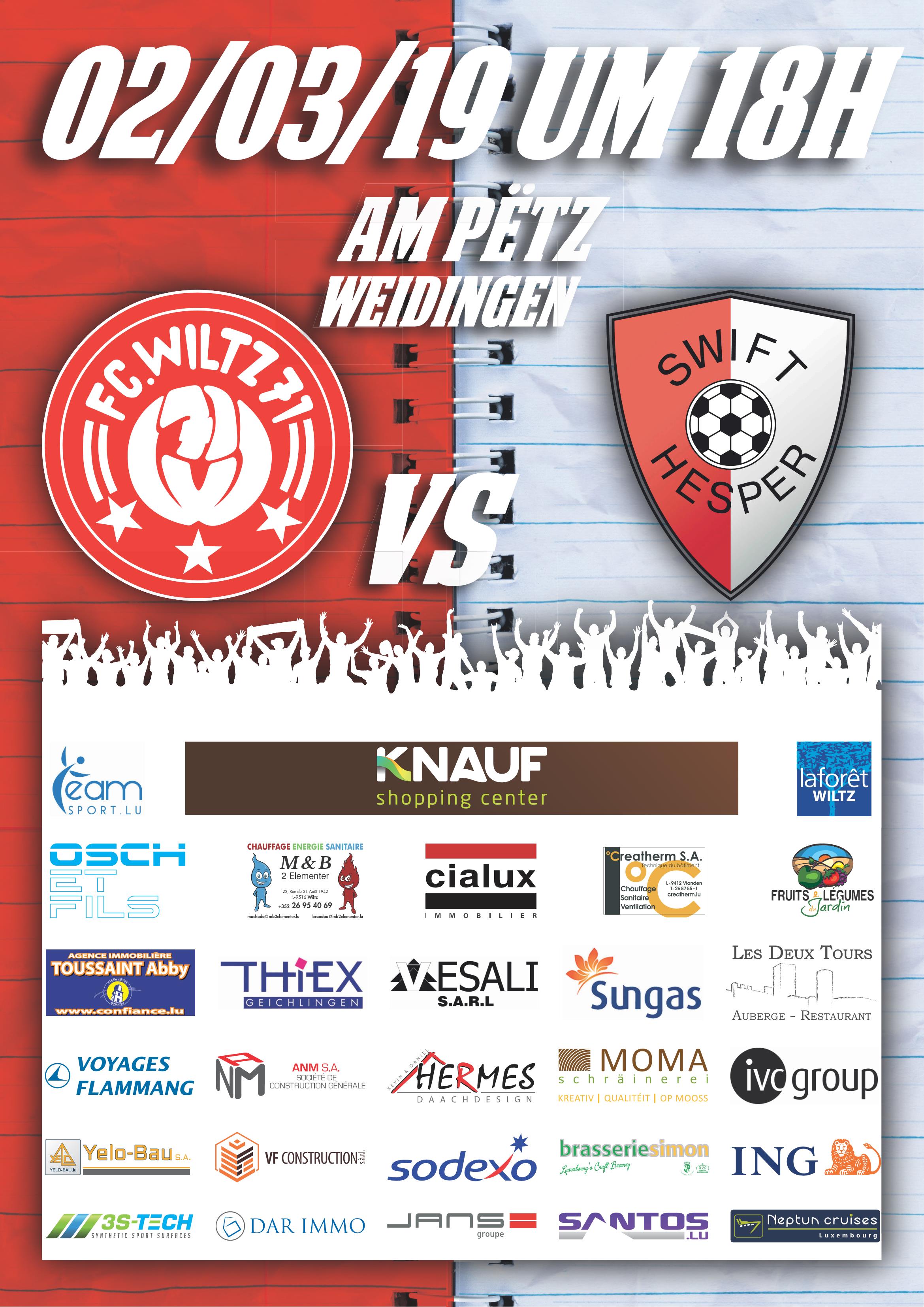 FC Wooltz 71 vs Swift Hesper FC Wooltz 71 vs Swift Hesper