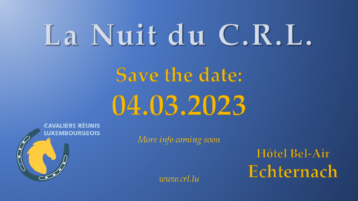 Einladung LA NUIT DU CRL 2023