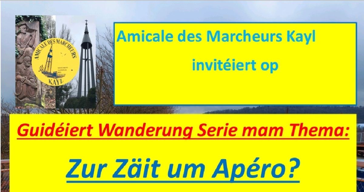 Zur Zäit um Apéro? Zur Zäit um Apéro?