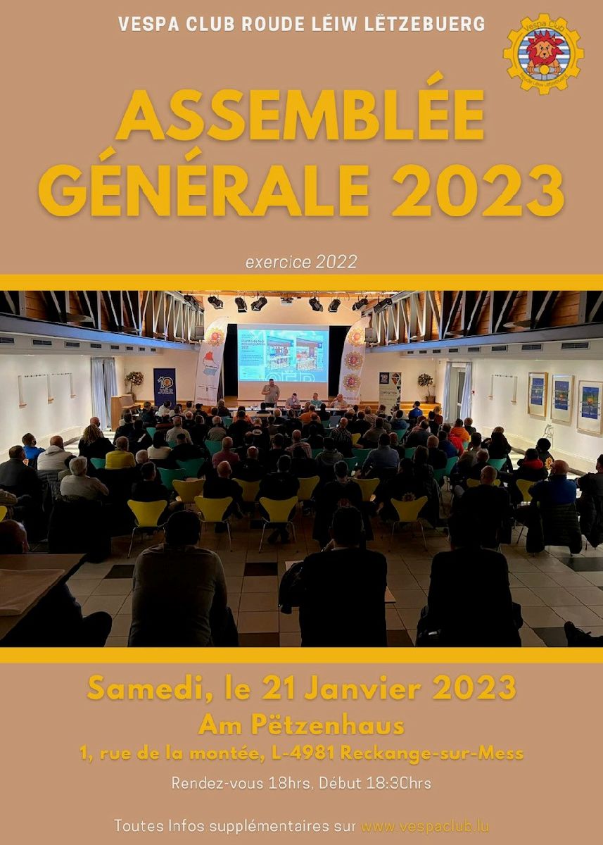 Assemblée générale exercice 2022