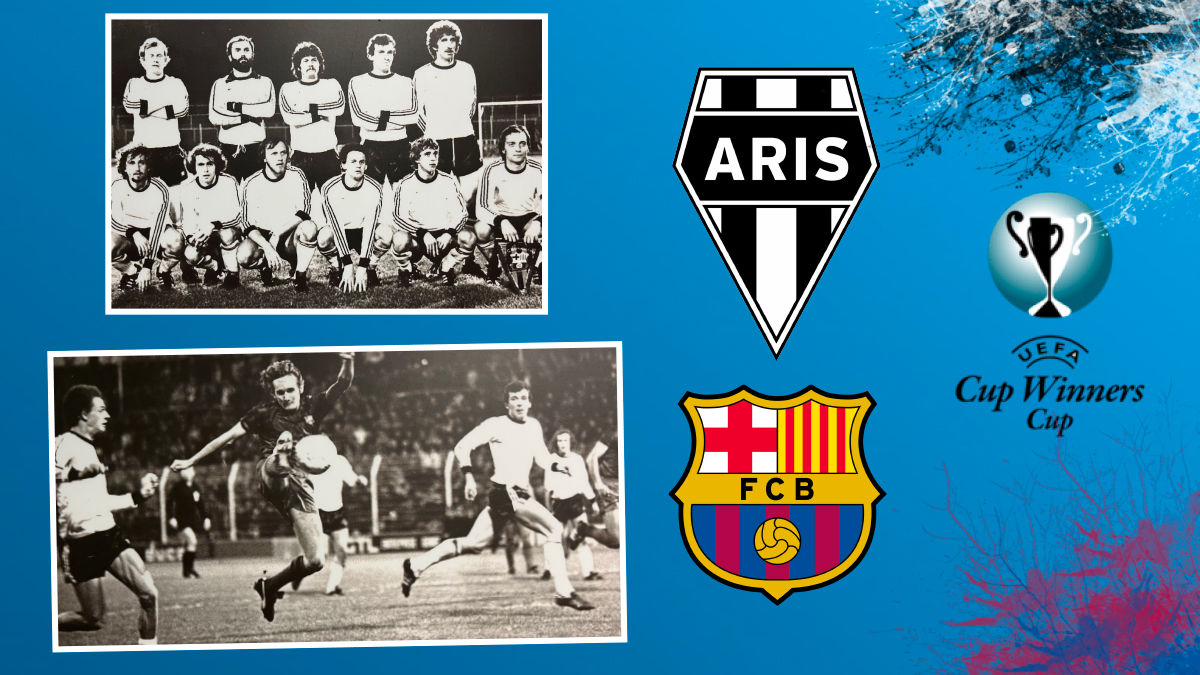 Histoire : Il y a 43 ans, l'Aris défiait le FC Barcelone en Coupe d'Europe des Vainqueurs de Coupe