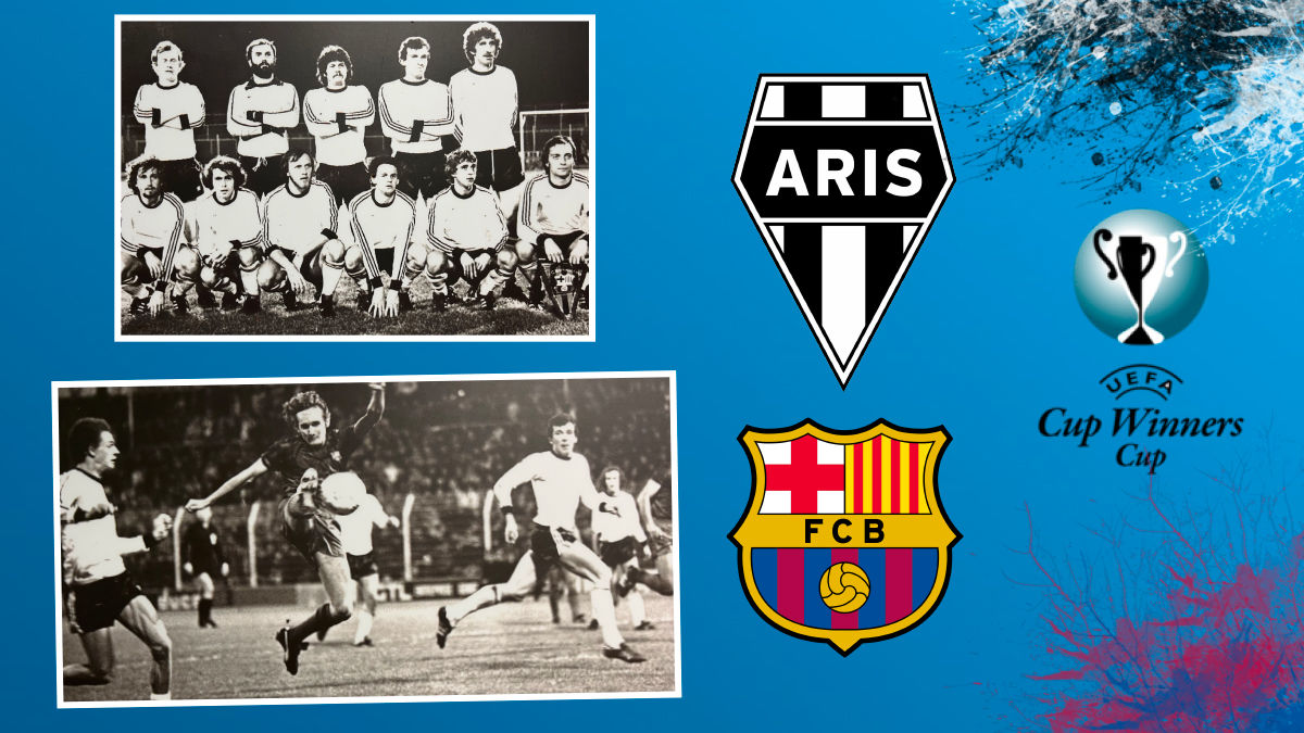Histoire : Il y a 43 ans, l'Aris défiait le FC Barcelone en Coupe d'Europe des Vainqueurs de Coupe Histoire : Il y a 43 ans, l'Aris défiait le FC Barcelone en Coupe d'Europe des Vainqueurs de Coupe