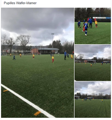 02/03/2019 Match Amical U9 Pupilles FC Résidence Walferdange 1908 - FC Mamer