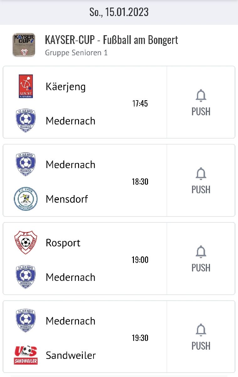 Kayser Cup Rosport