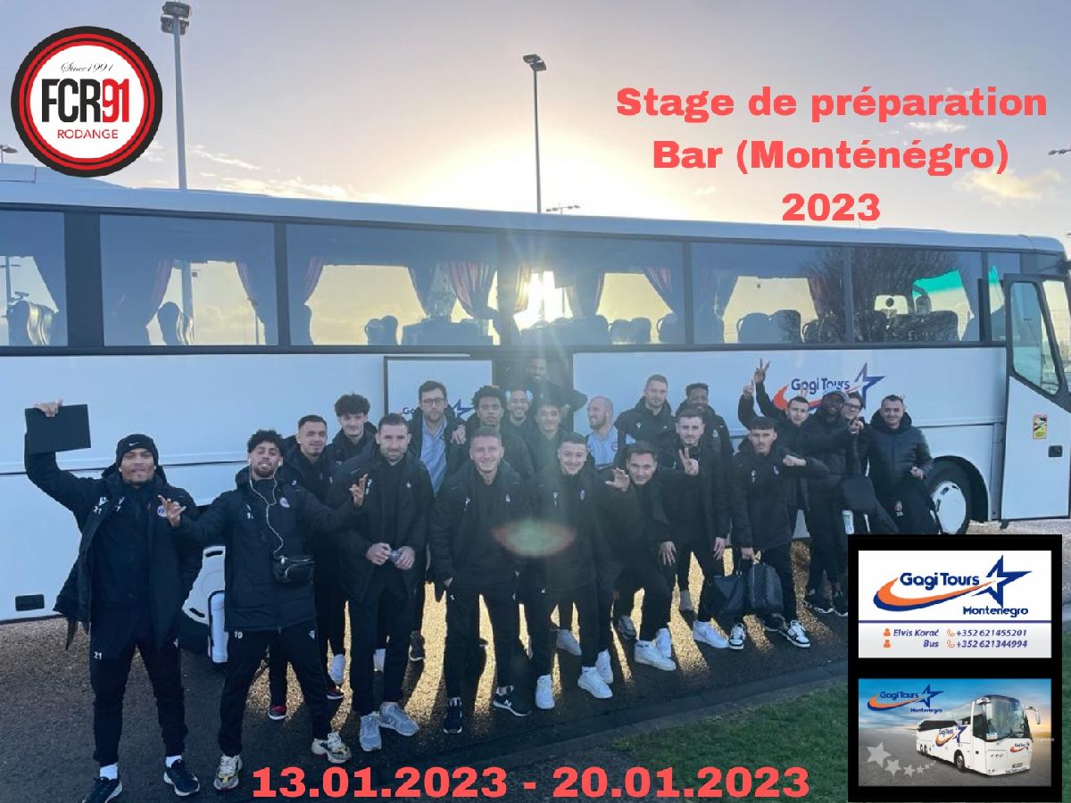 Stage de préparation - Bar Monténégro 2023 Stage de préparation - Bar Monténégro 2023