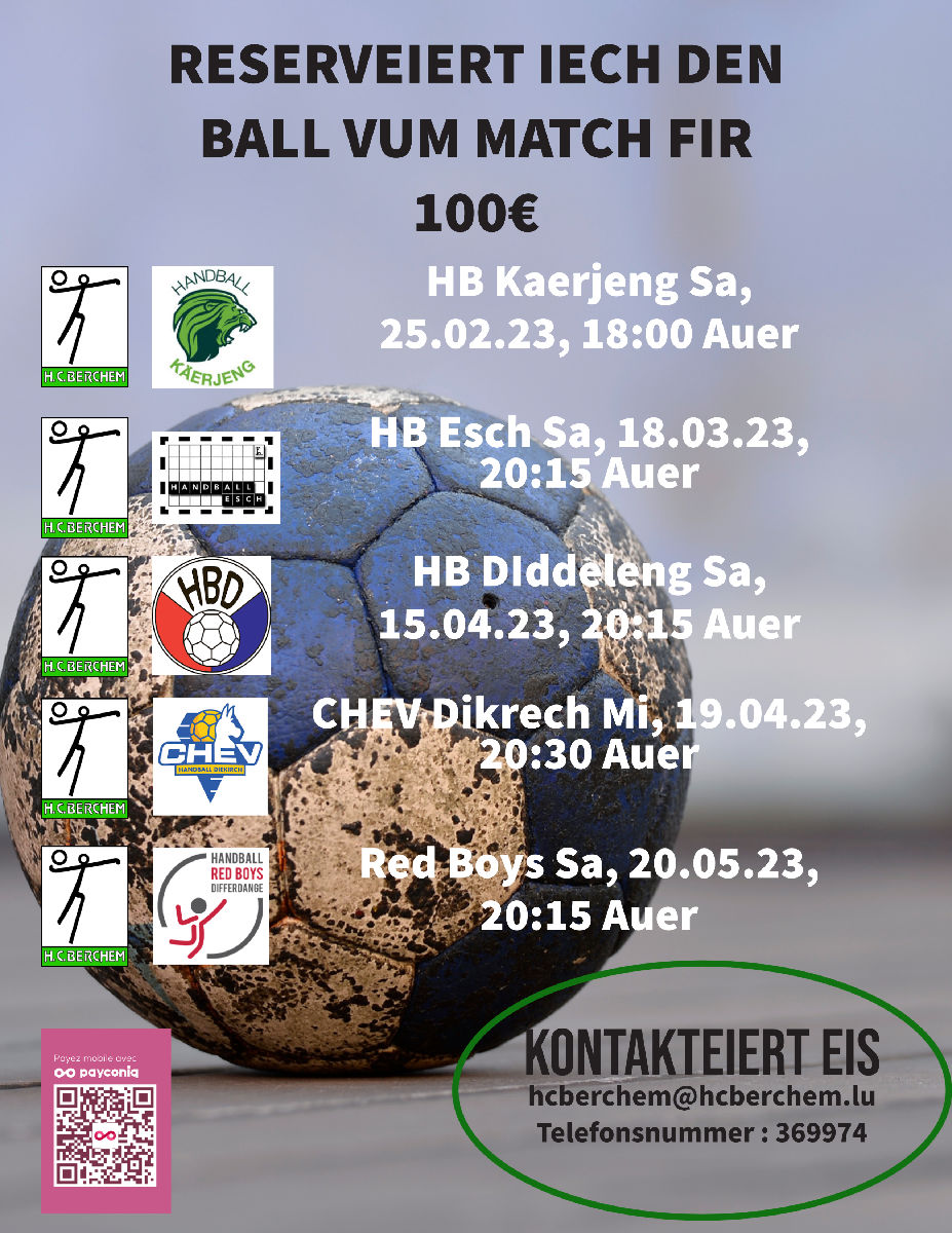 Ball vum Match