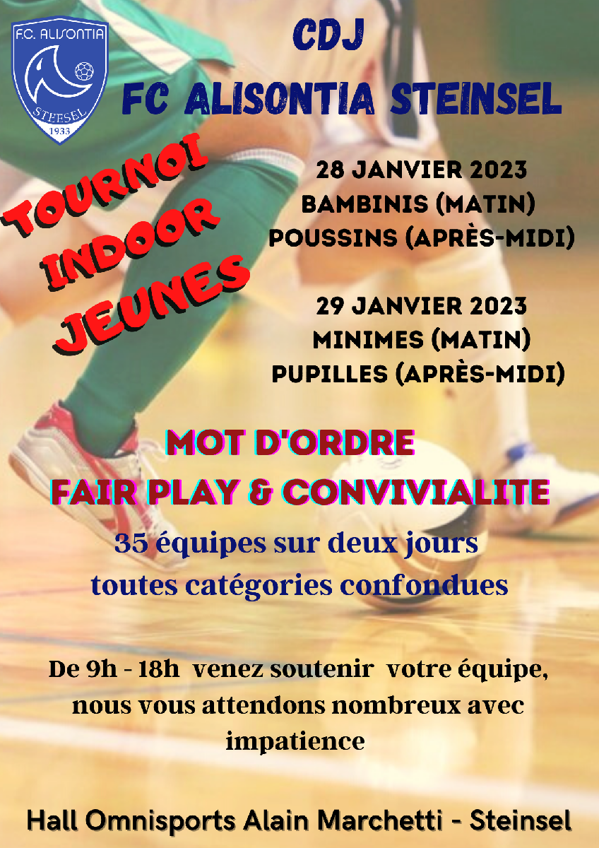 TOURNOI INDOOR JEUNES