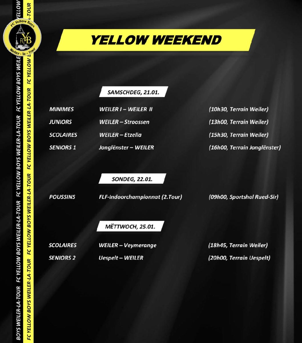 YELLOW WEEKEND