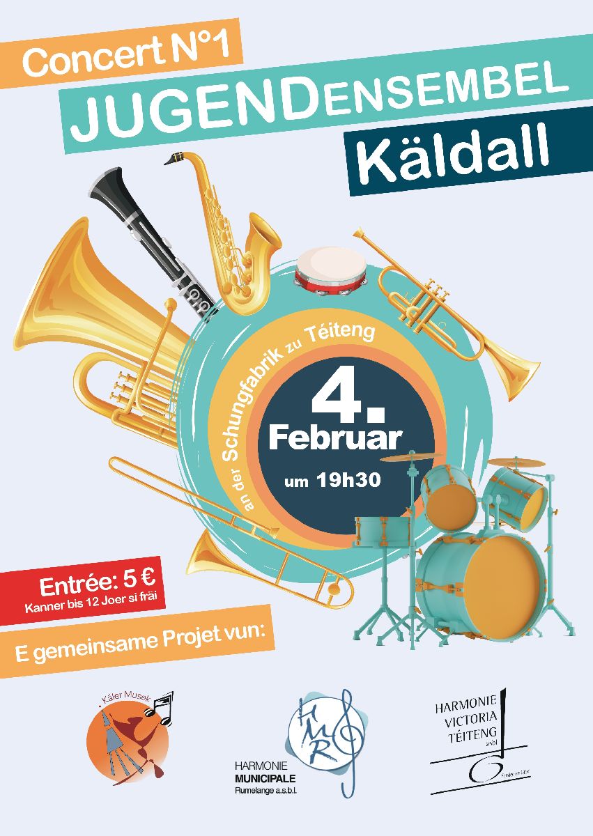 Konzert vum Jugendensembel Käldall