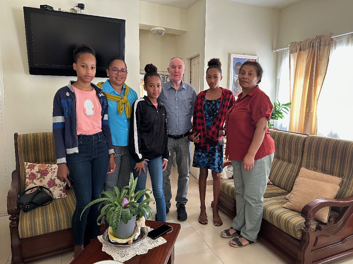 Rencontre avec la directrice de l'internat Ribeira Brava, Sao Nicolau