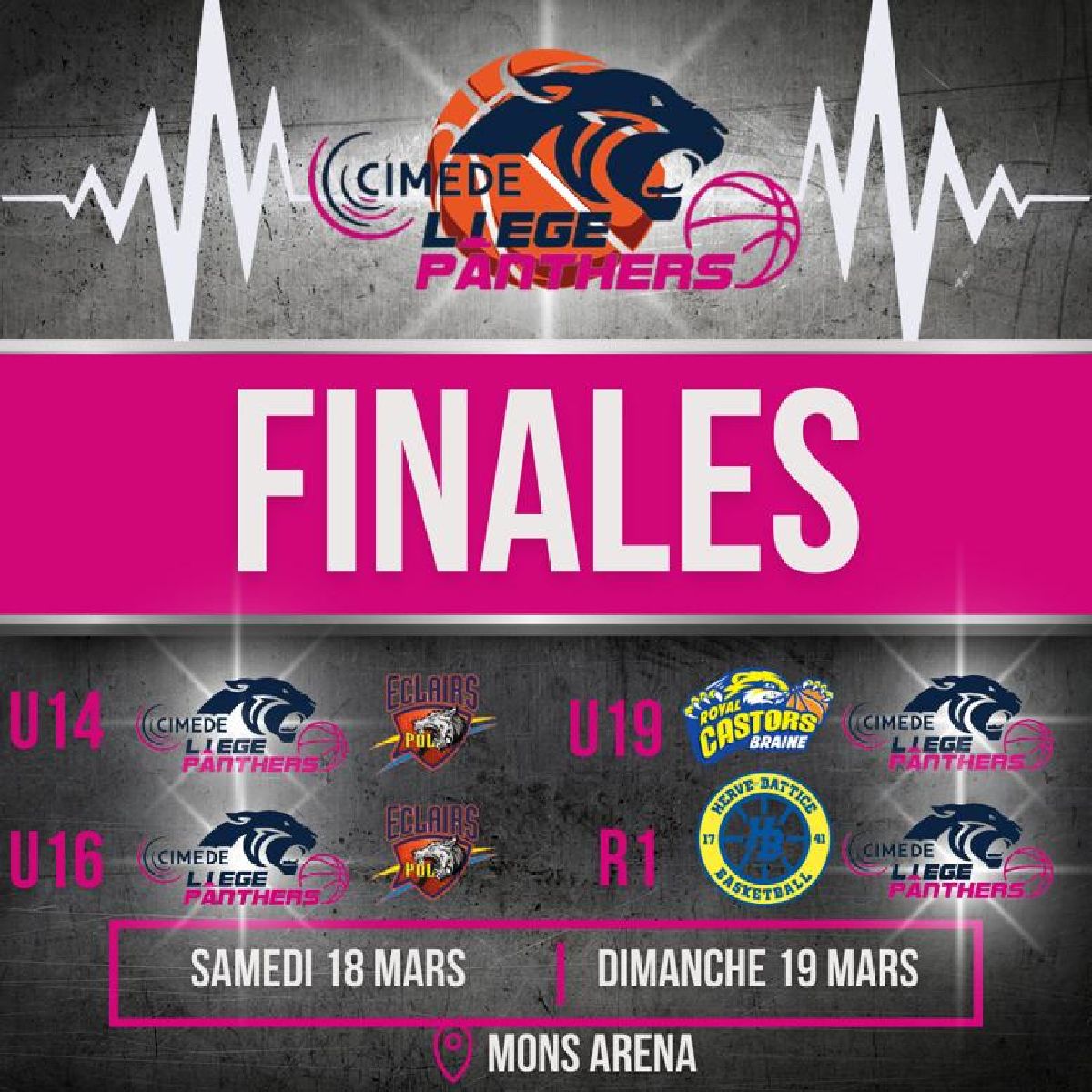 Les Finales à Mons
