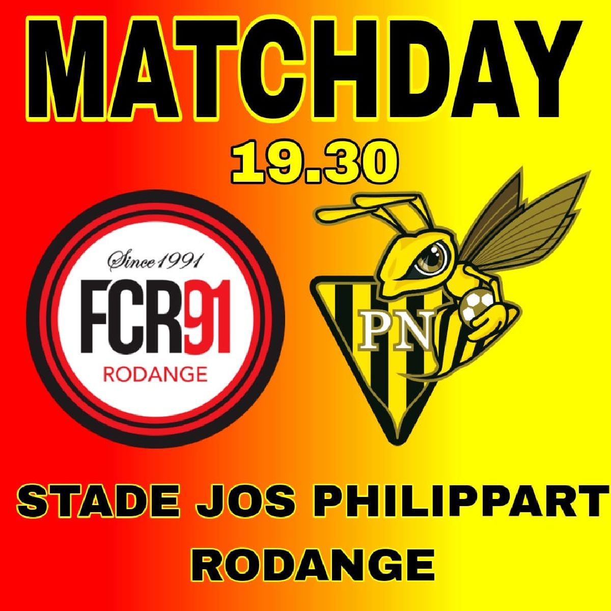 MATCHDAY - FCR91-PROGRES NIEDERKORN
