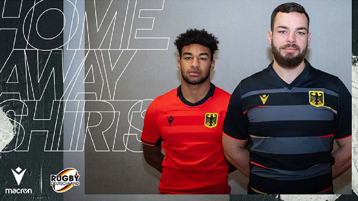 Neues Macron-Trikot für 15er-Rugbynationalteams