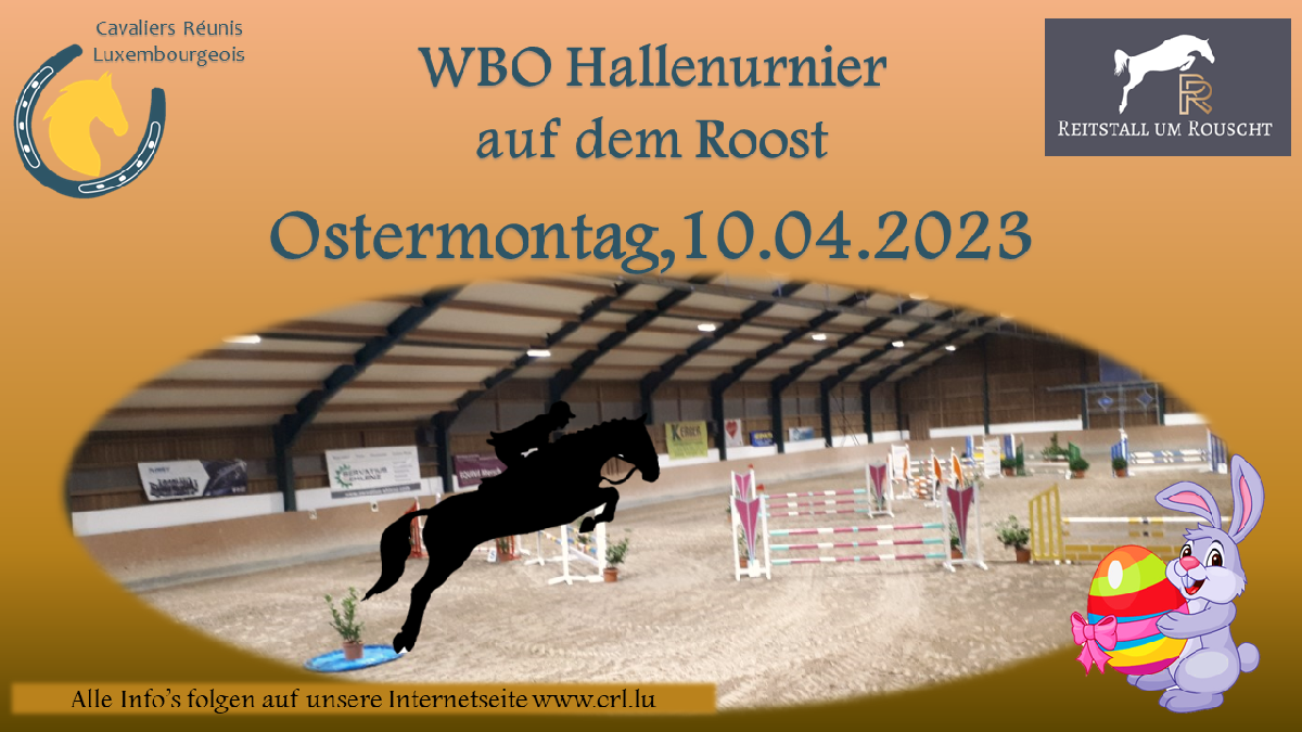 Ausschreibung WBO Turnier Roost 10.04.2023