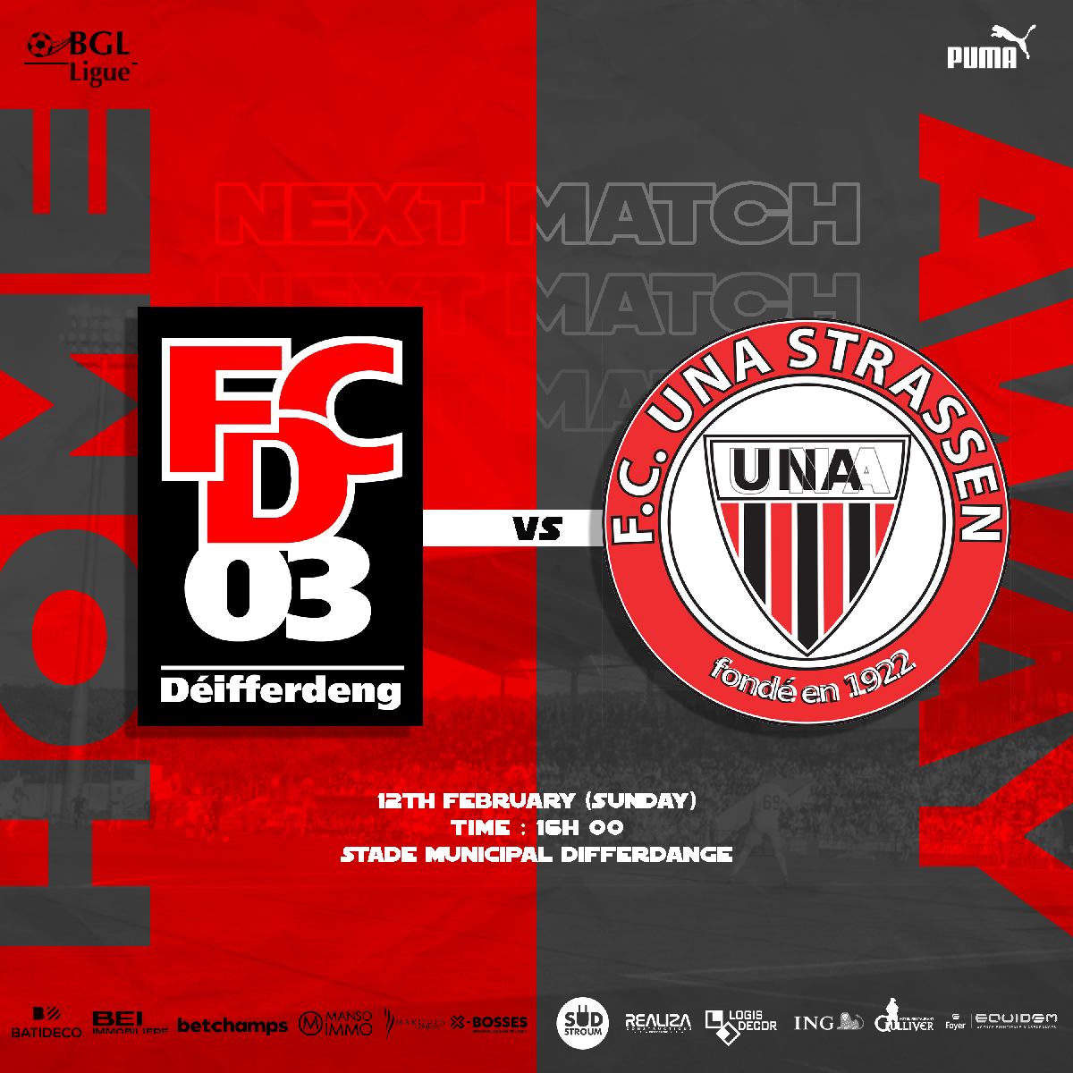 NEXT MATCH