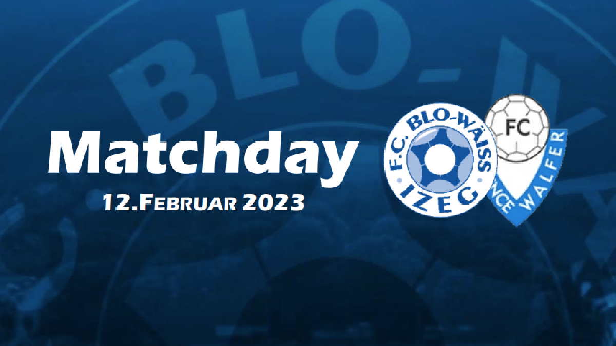MATCHDAY - BROCHURE VUM MATCH GÉNGT WALFER