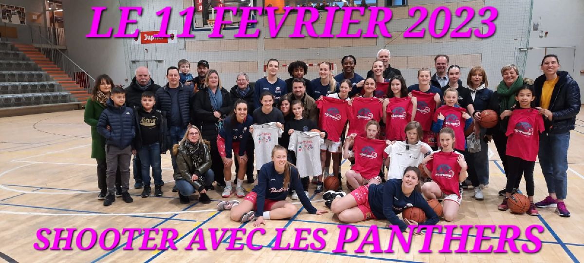 Top ambiance au Shooting des Panthers !