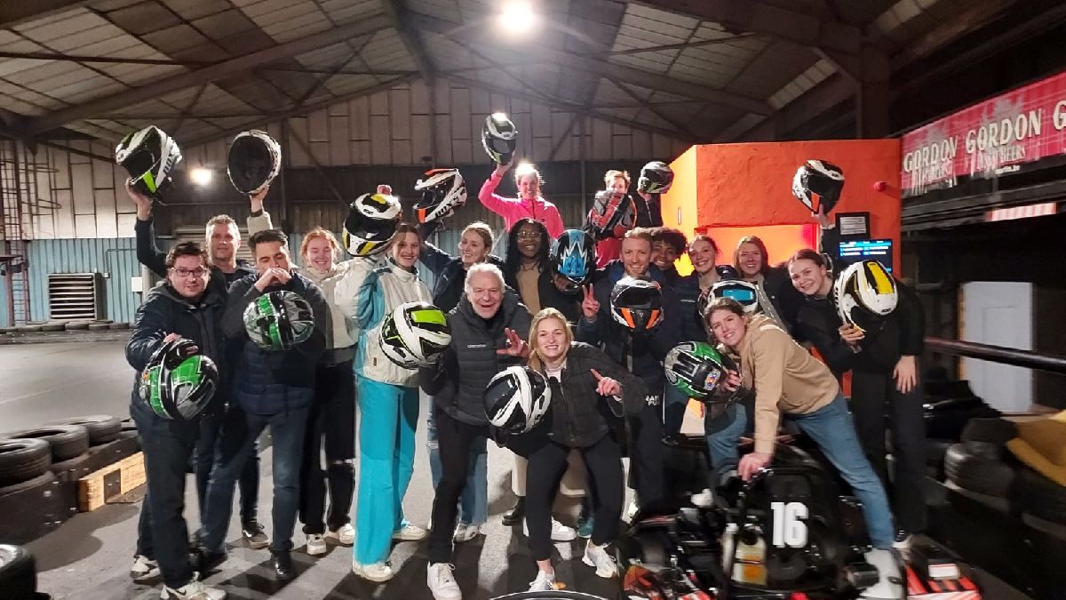 Les Panthers au Karting !