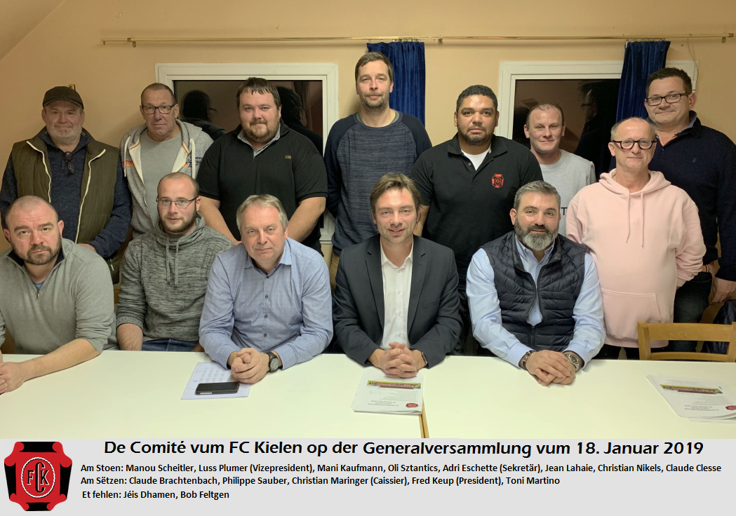 Bericht vun der Generalversammlung 2019 Bericht vun der Generalversammlung 2019